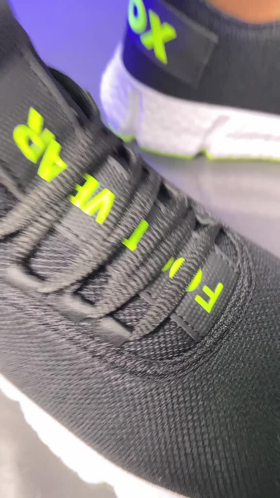 Tênis W Box F.UM Preto Verde Masculino