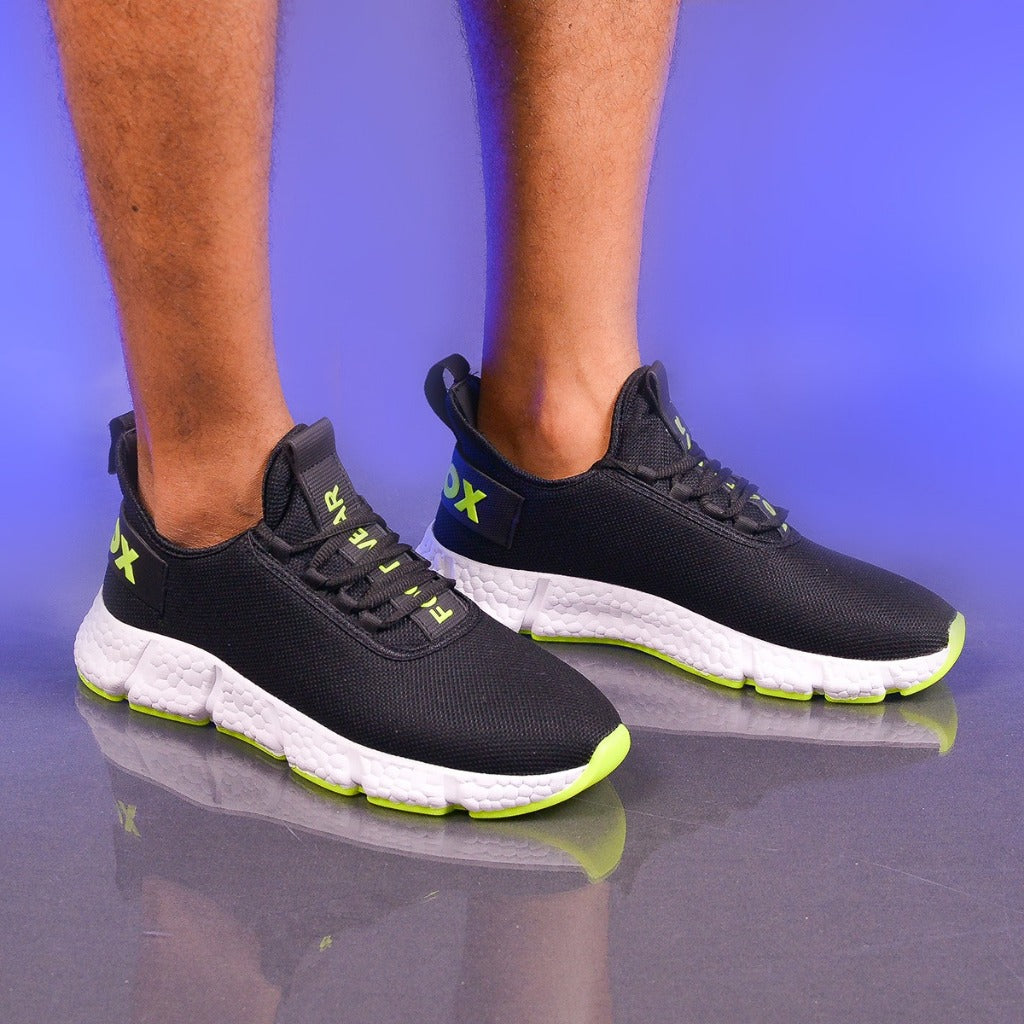 Tênis W Box F.UM Preto Verde Masculino